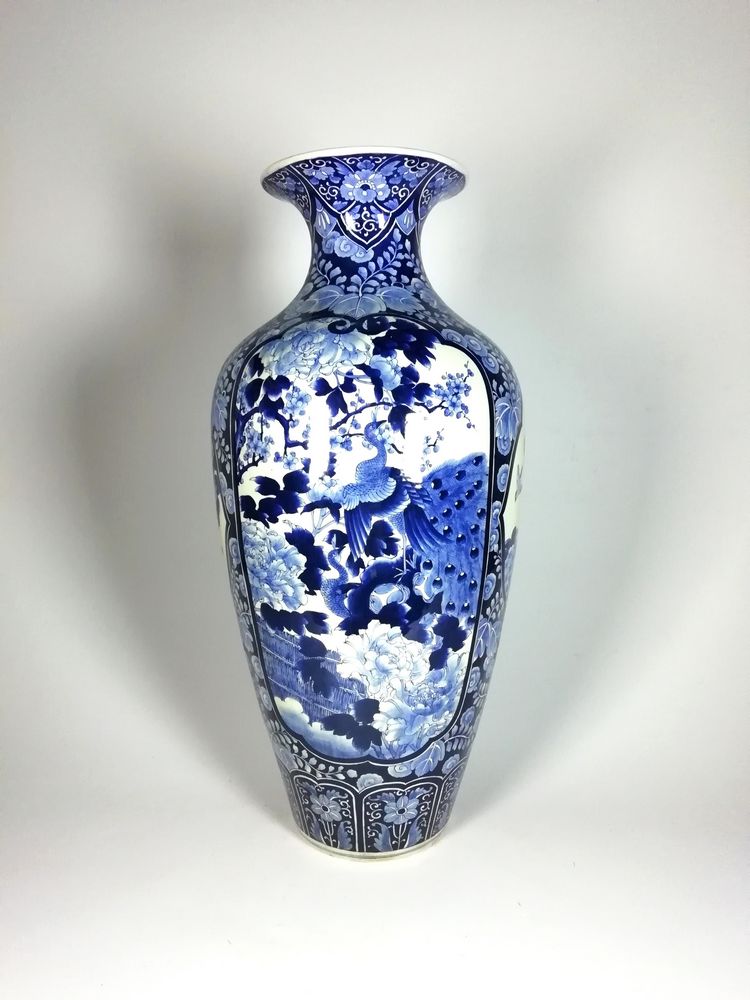 Grande Antico Vaso In Ceramica Giapponese Beggi Antichit grande-antico-vaso-in-ceramica-giapponese-beggi-antichit